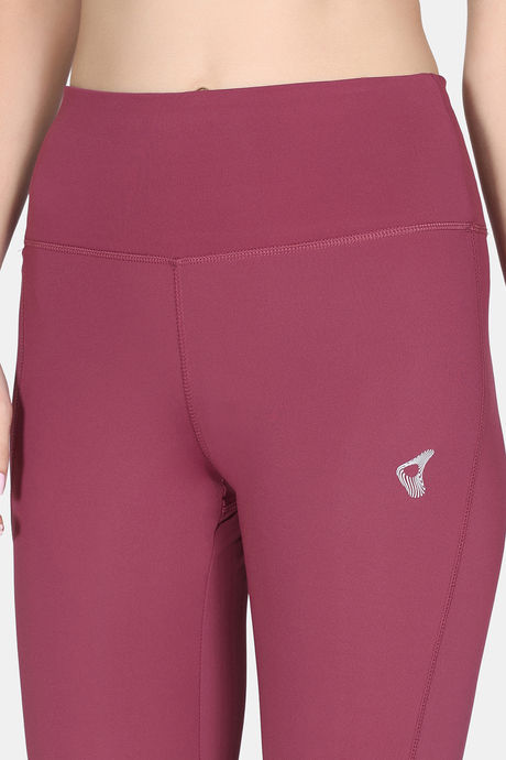 Zelocity Quick Dry Gym Leggings - Hawthorn Rose — image 6
